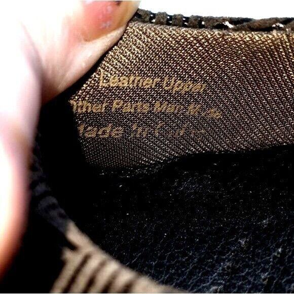 Trotters Lauren- Dark Grey Herringbone Suede Wedge 7.5W - Picture 8 of 9